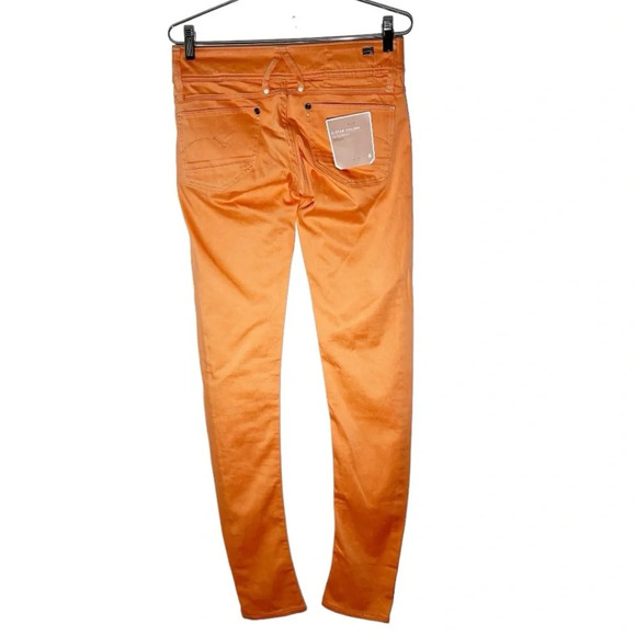 NWT G-Star Lynn Skinny in Orange size 26 - Picture 5 of 11